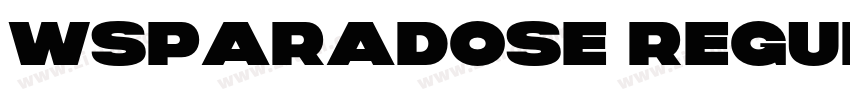 WsParadose Regular字体转换